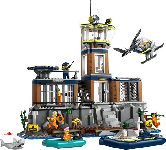 LEGO CITY POLICE - PRIGIONE SULLÕISOLA DELLA POLIZIA - 60419