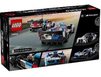 LEGO SPEED CHAMPIONS - AUTO DA CORSA BMW M4 GT3 E BMW M HYBRID V8 - 76922