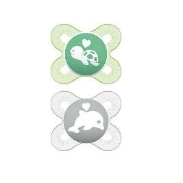 SUCCHIETTI START NANÒ 0-2M SILICONE, CONF, DOPPIA, NEUTRO - Babykid