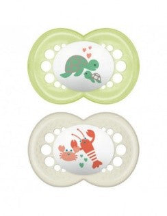 SUCCHIETTI ORIGINAL 6+, SILICONE, CONFEZIONE DOPPIA, NEUTRO - Babykid