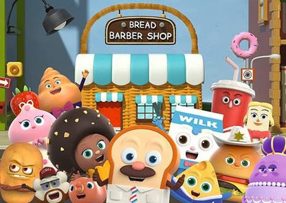 PUZZLE 24 GIANT PAVIMENTO - BARBIERE PASTICCERE - Babykid
