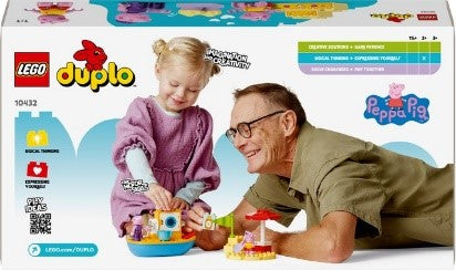 LEGO DUPLO PEPPA PIG - VIAGGIO IN BARCA DI PEPPA PIG - 10432 - Babykid