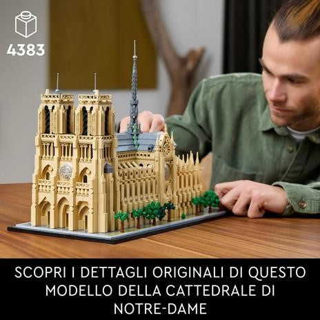 LEGO ARCHITECTURE - NOTRE-DAME DE PARIS - 21061