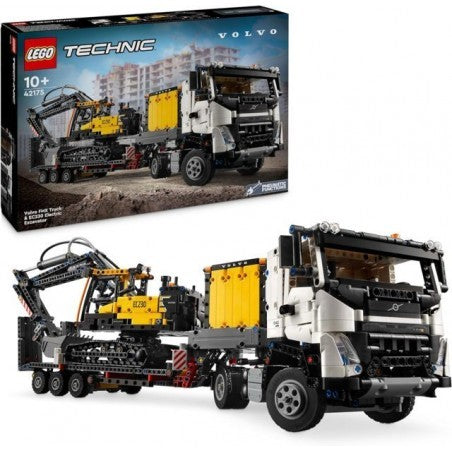 LEGO TECHNIC - AUTOCARRO VOLVO FMX ED ESCAVATORE ELETTRICO EC230 - 42175 - Babykid