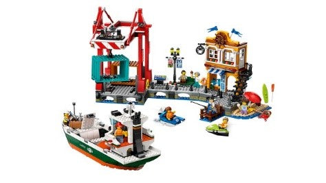 LEGO MY CITY - PORTO E NAVE MERCI - 60422 - Babykid