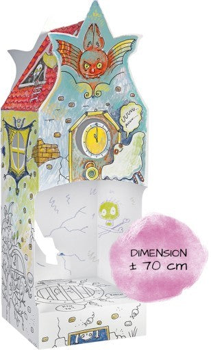 CASA 3D DA COLORARE MOSTRI - Babykid