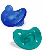 GOMMOTTO SILICONE AZZURRO 6-16M 2PCS - Babykid