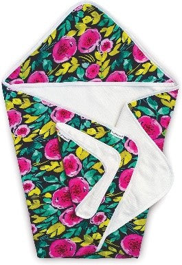 SET ASCIUGAMANO E GUANTO PEONY - Babykid