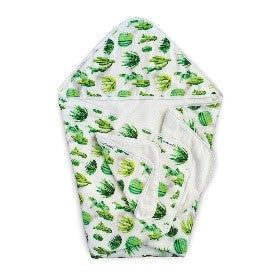 SET ASCIUGAMANO E GUANTO CACTI - Babykid