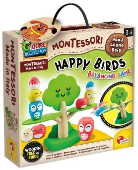MONTESSORI BABY WOOD TREE BALANCING