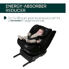 SEGGIOLINO AUTO UNICO EVO IS GREY BLACK