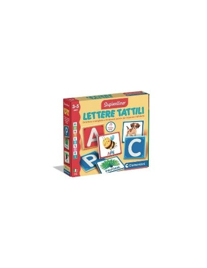 MONTESSORI LETTERE TATTILI