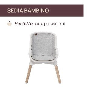 SEGGIOLONE ZEST PLUS WOODEN GREY