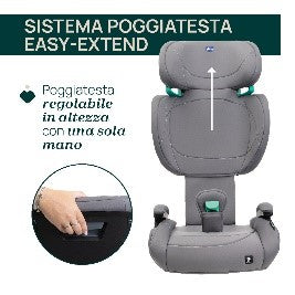 SEGGIOLINO AUTO QUIZY LITE STONE