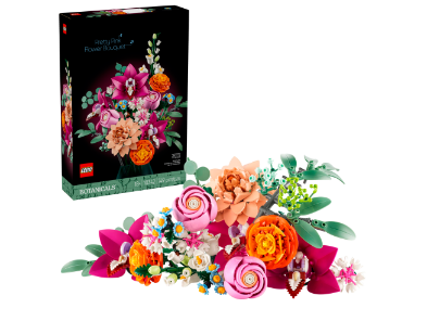 LEGO BOTANICALS - BOUQUET DI FIORI ROSA - 10342 - Babykid