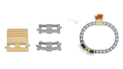 LEGO DUPLO TOWN - TRENO DAVVENTURA INTERATTIVO - 10427