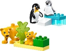 LEGO DUPLO TOWN - FAMIGLIE DI ANIMALI: PINGUINI E LEONI - 10442