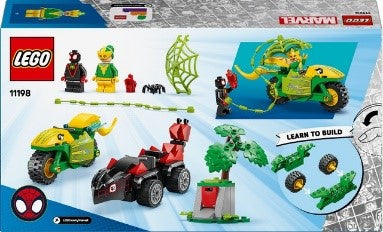 LEGO SPIDEY - INSEGUIMENTO SUI DINO-VEICOLI DI SPIN ED ELECTRO - 11198 - Babykid