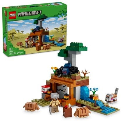 LEGO MINECRAFT - SPEDIZIONE NELLA MINIERA DELLARMADILLO - 21269 - Babykid