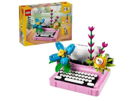 LEGO LEGO CREATOR - MACCHINA DA SCRIVERE CON FIORI - 31169 - Babykid
