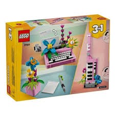 LEGO LEGO CREATOR - MACCHINA DA SCRIVERE CON FIORI - 31169 - Babykid