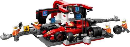 LEGO CITY FORMULA 1 - PITSTOP E MECCANICI CON MONOPOSTO FERRARI F1 - 60443