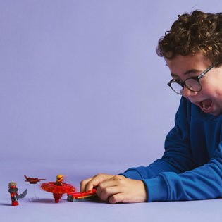 LEGO NINJAGO - SPINNER DEL DRAGO SPINJITZU DI KAI - 71823 - Babykid