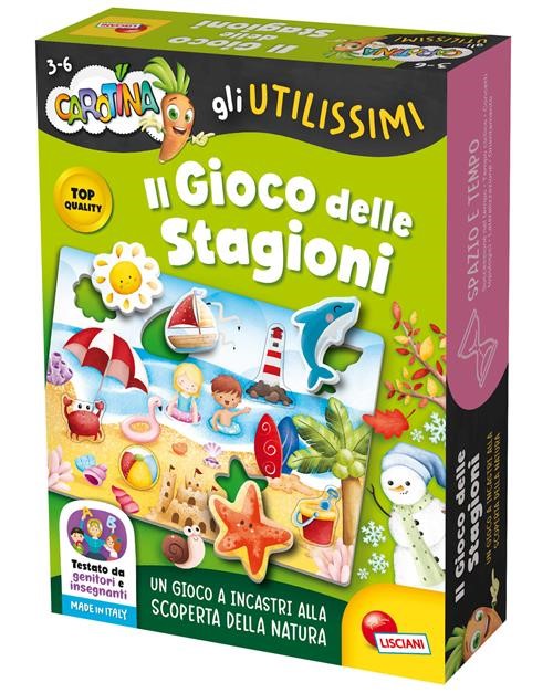CAROTINA GLI UTILISSIMI IL GIOCO DELLE STAGIONI - Babykid