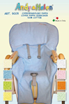 COPRISEGGIOLONE PAPPA SPUGNA 100% COTONE - Babykid