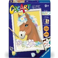 CREART SERIE D - CAVALLO TRA I FIORI - Babykid