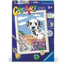 CREART SERIE E CLASSIC - DALMATA CON FIORI