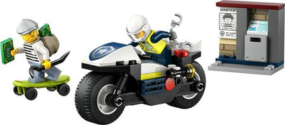 LEGO CITY POLICE - INSEGUIMENTO DELLA MOTO DELLA POLIZIA - 60455