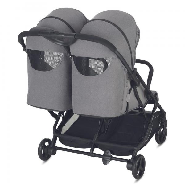 PASSEGGINO TWIN SKETCH NERO - GREY