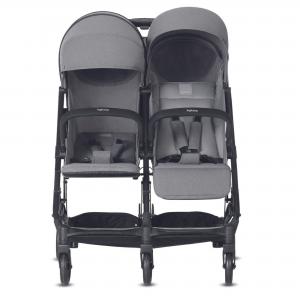 PASSEGGINO TWIN SKETCH NERO - GREY