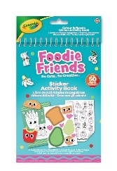 STICKER & ACTIVITY BOOK FOODIE FRIENDS - Babykid