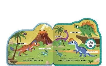 DINOSAURI - LIBRI SAGOMATI FELTRO