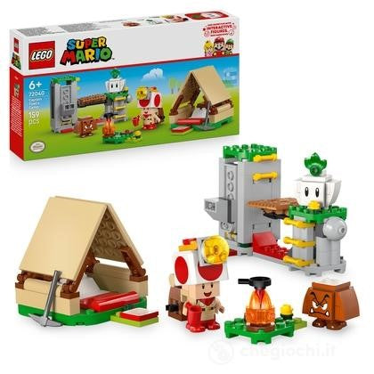 LEGO MARIO - CAMPEGGIO CON CAP TOAD - 72040