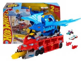 HOT WHEELS DRAGO TRASPORTATORE