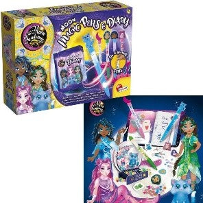 THE MOON ACADEMY LE MAGICHE PENNE DELLA LUNA CON DIARIO