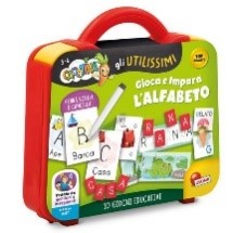 CAROTINA GLI UTILISSIMI VALIGETTA GIOCA E IMPARA ALFABETO