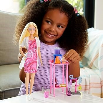 BARBIE SCIENZIATA CON PLAYSET