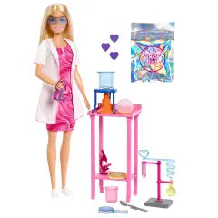 BARBIE SCIENZIATA CON PLAYSET