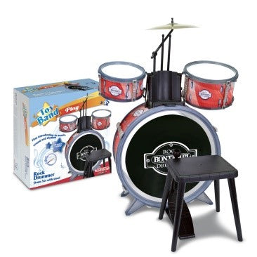 BATTERIA 4 ELE,ENTI E SGABELLO