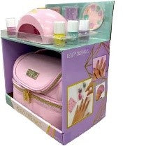 PINK IT BEAUTY CASE NAILS