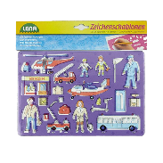 STENCIL MEZZI DI TRASPORTO E PERSONE