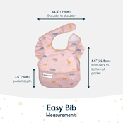 3 BAVAGLINI IMPERMIABILI FANTASIA