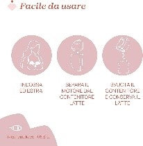 TIRALATTE INDOSSABILE DOPPIO