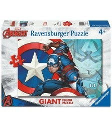 PUZZLE 60 GIANT PAVIMENTO - CAPITAN AMERICA
