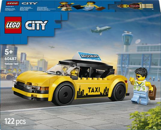 LEGO CITY GREAT VEHICLES - TAXI GIALLO - 60487
