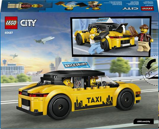 LEGO CITY GREAT VEHICLES - TAXI GIALLO - 60487